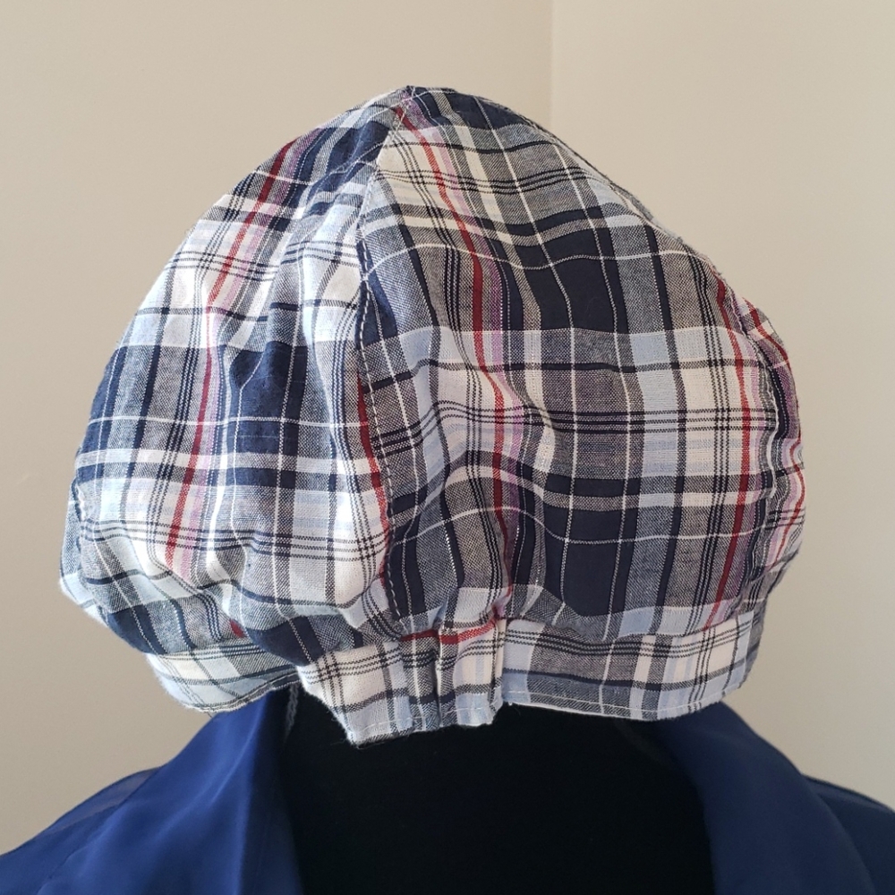 Colorful Cap Reds Blues Silver Thread And Pink - Picture 7 of 13